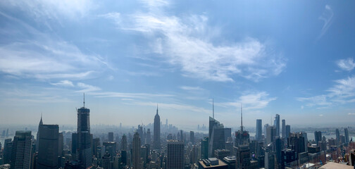 Fototapeta premium New York - panorama dal Top of the Rock