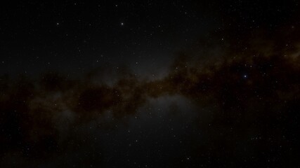 Fototapeta na wymiar planets, stars and galaxies in outer space showing the beauty of space exploration, 3d render
