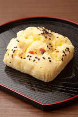 さつまいもの蒸しパン