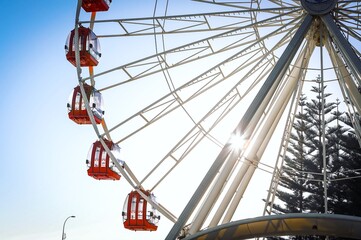 Fremantle Australia Ferris Wheel Sun Giant Wheel