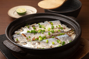 秋刀魚の炊き込みご飯