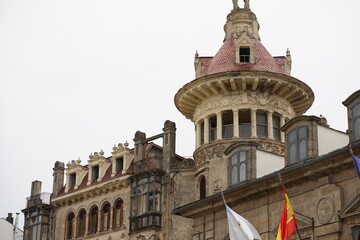 Fototapeta na wymiar Ribadeo, city of Lugo. Galicia,Spain