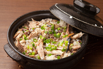 サンマの炊き込みご飯