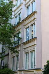 facade of an historical building