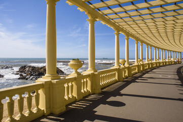 Pergola at Foz do Douro near Porto, Portugal.