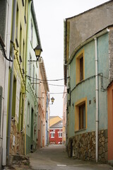 Rinlo, beautiful coastal village in Lugo. Galicia,Spain