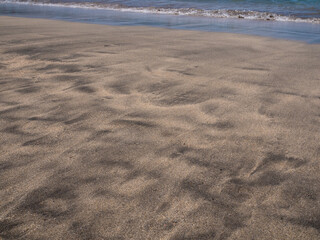 Sand beach Playa de la Tejita Tenerife