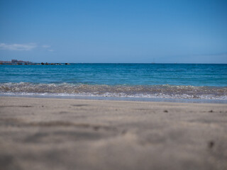 Sand beach Playa de la Tejita Tenerife