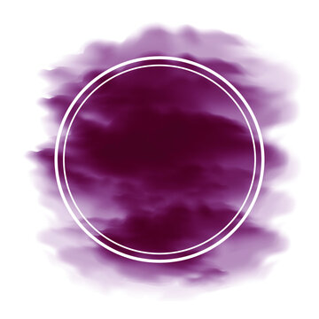 gradient smoke maroon color frame with place for text 
