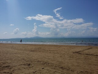 beach and sea