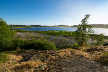 View of the lake in Sortavala