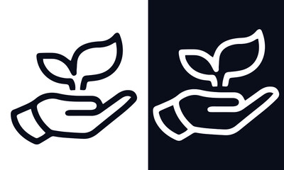 Fototapeta premium gardening icon vector design 