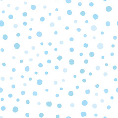 Seamless vector snowfall