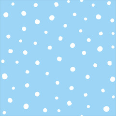 Seamless vector snowfall