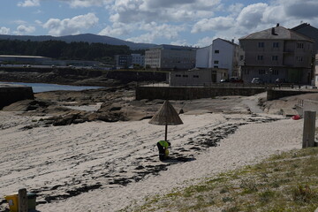 San Cibrao San Ciprian, coastal village of  Galicia, Spain