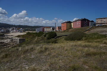 Fototapeta na wymiar San Cibrao San Ciprian, coastal village of Galicia, Spain