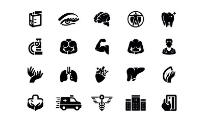 healthcare and Medicine Icons