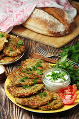 Draniki - a national dish of Belarus