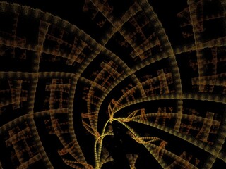 Imaginatory fractal background Image