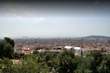 Obraz premium A view of Barcelona in Spain