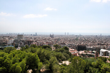 A view of Barcelona in Spain