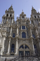 Santiago de Compostela, historical city of Galicia. La Coruna, Spain
