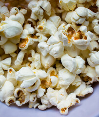 Popcorn close up
