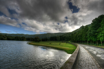 Fototapeta na wymiar Landscape in São Miguel Island, Azores