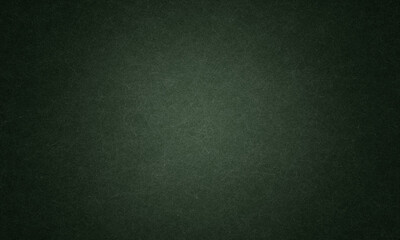 Fototapeta premium Elegant dark emerald green background with black shadow border and old vintage grunge texture design 