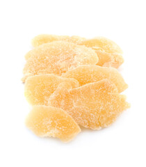 Slick of dried  ginger root