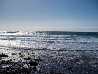 Waves at Playa del Médano Tenerife
