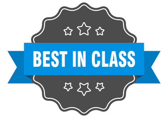 best in class label. best in class isolated seal. sticker. sign