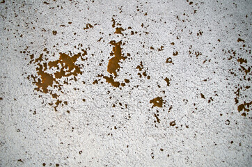 Polyurethane waterproofing in poor condition