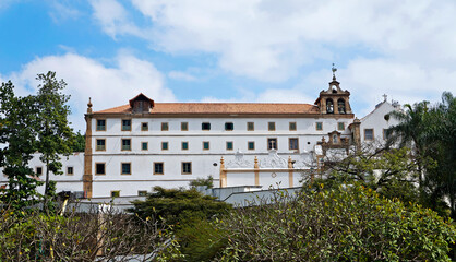 Fototapeta na wymiar Ancient baroque convent in Rio