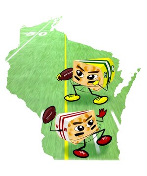 Wisconsin Football Teams, Green Bay Packers, UW-Madison badgers
