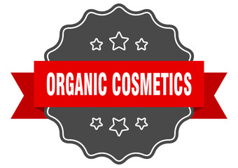 Obraz premium organic cosmetics label. organic cosmetics isolated seal. sticker. sign