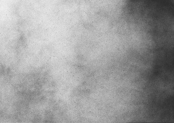 Vintage black and white noise texture. Abstract splattered gradient background for vignette.