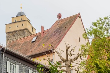 Monastery Tower in Bamberg Germany 