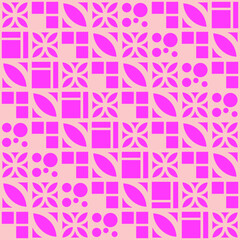 Random tile seamless repeat pattern background