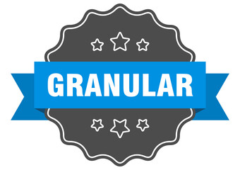 granular label. granular isolated seal. sticker. sign