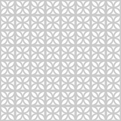 Fototapeta premium Oval tile seamless repeat pattern background