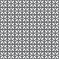 Oval tile seamless repeat pattern background