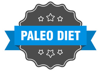 paleo diet label. paleo diet isolated seal. sticker. sign