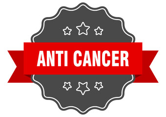 anti cancer label. anti cancer isolated seal. sticker. sign