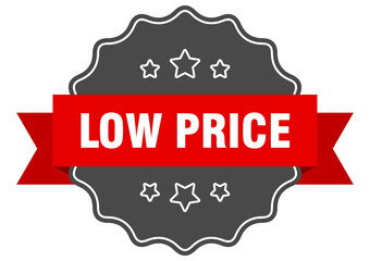 low price label. low price isolated seal. sticker. sign