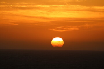 Obraz na płótnie Canvas Pacific Sunset