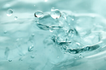 Naklejka na ściany i meble Water droplet