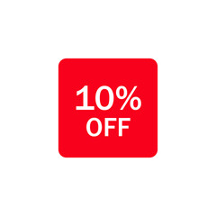 Sale, discount, precent off ribbons, text boxes isolated on white background EPS Vector