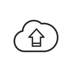 download, upload icon vector design illustration