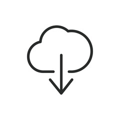 download, upload icon vector design illustration